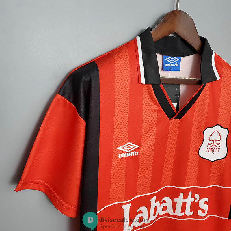 Maglia Nottingham Forest Retro Gara Home 1994 1995