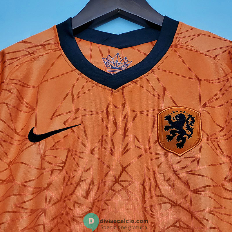 Maglia Olanda Euro Bambino Gara Home 2020