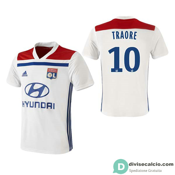 Maglia Olympique Lyonnais Gara Home 10#TRAORE 2018-2019