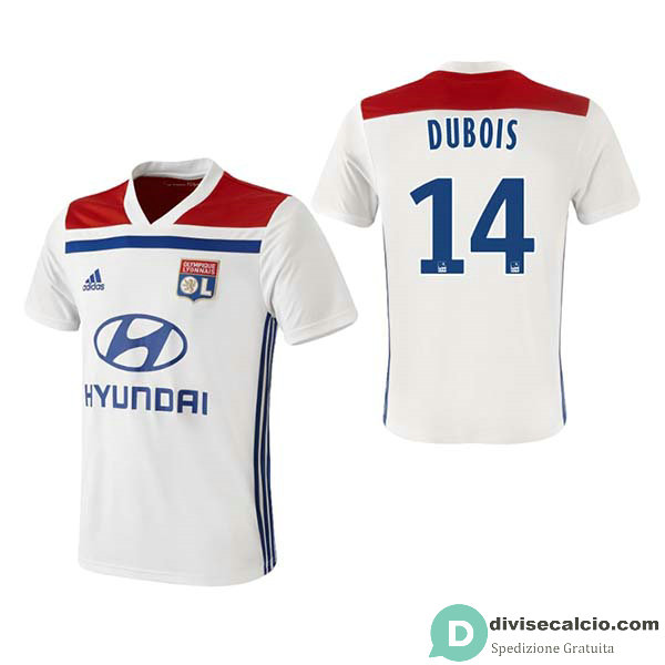 Maglia Olympique Lyonnais Gara Home 14#DUBOIS 2018-2019