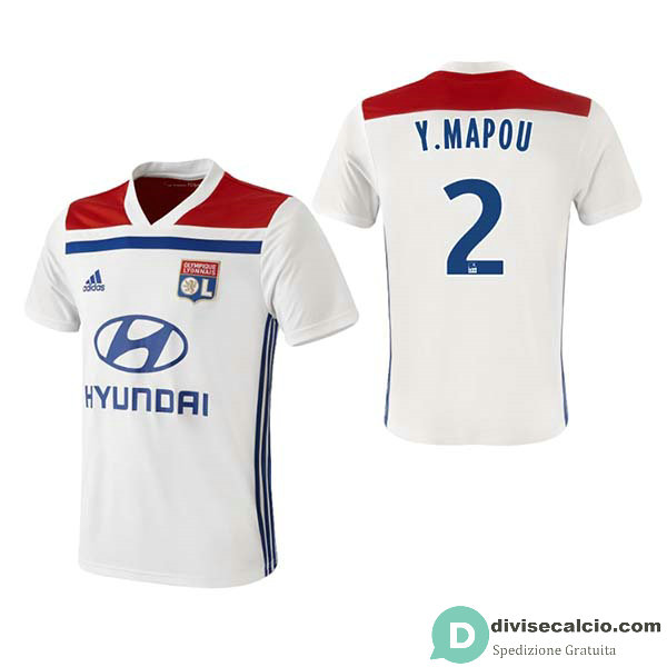 Maglia Olympique Lyonnais Gara Home 2#Y.MAPOU 2018-2019