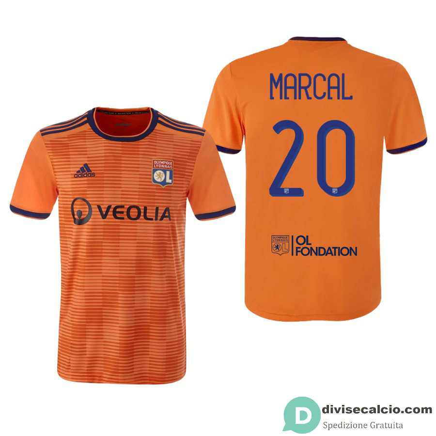 Maglia Olympique Lyonnais Gara Third 20#MARCAL 2018-2019