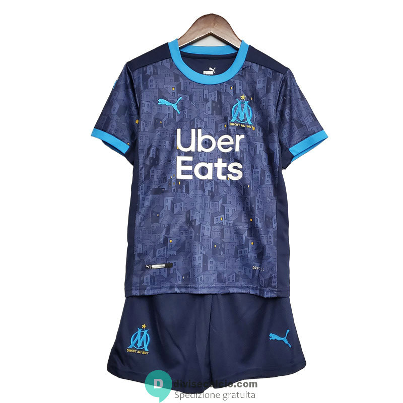 Maglia Olympique Marseille Bambino Gara Away 2020/2021