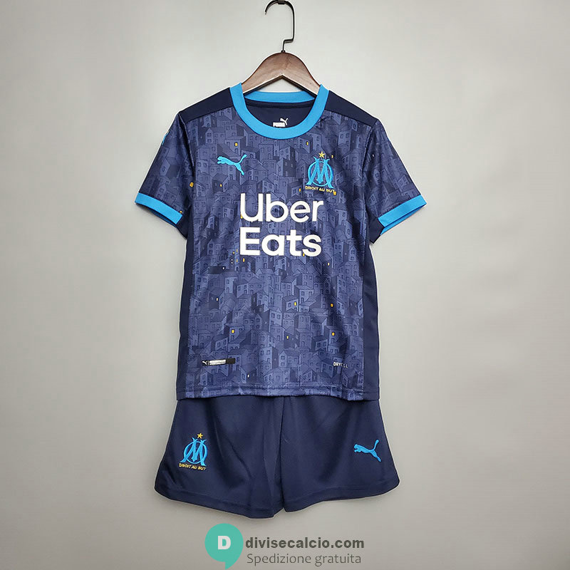 Maglia Olympique Marseille Bambino Gara Away 2020/2021