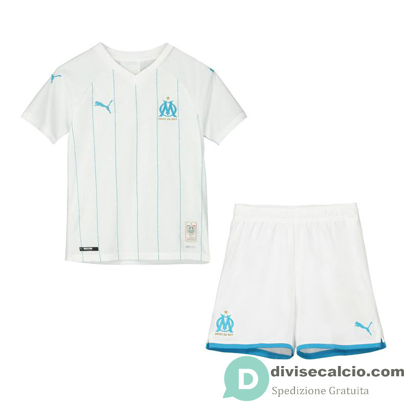 Maglia Olympique Marseille Bambino Gara Home 2019/2020