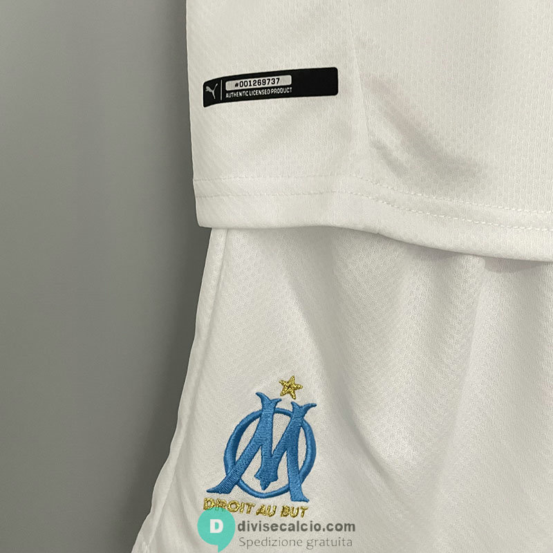 Maglia Olympique Marseille Bambino Gara Home 2021/2022