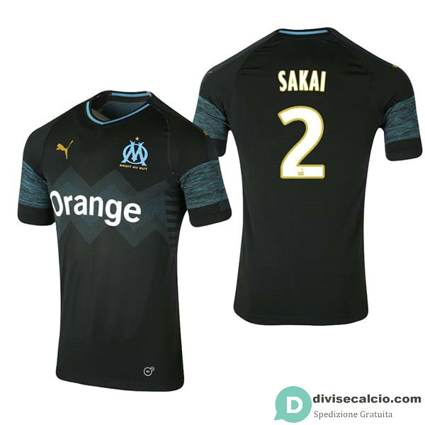 Maglia Olympique Marseille Gara Away 2#SAKAI 2018-2019