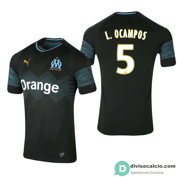 Maglia Olympique Marseille Gara Away 5#L.OCAMPOS 2018-2019