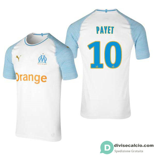 Maglia Olympique Marseille Gara Home 10#PAYET 2018-2019