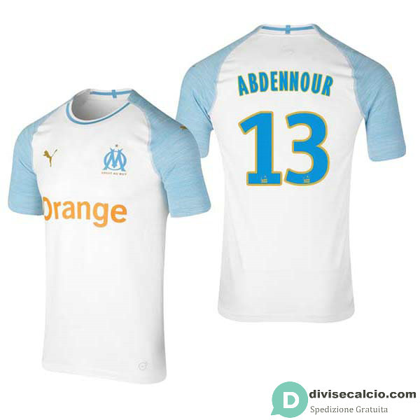 Maglia Olympique Marseille Gara Home 13#ABDENNOUR 2018-2019