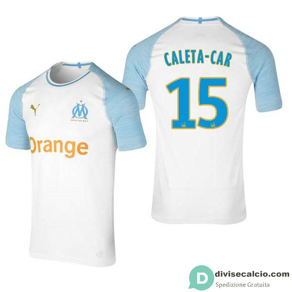 Maglia Olympique Marseille Gara Home 15#CALETA CAR 2018-2019