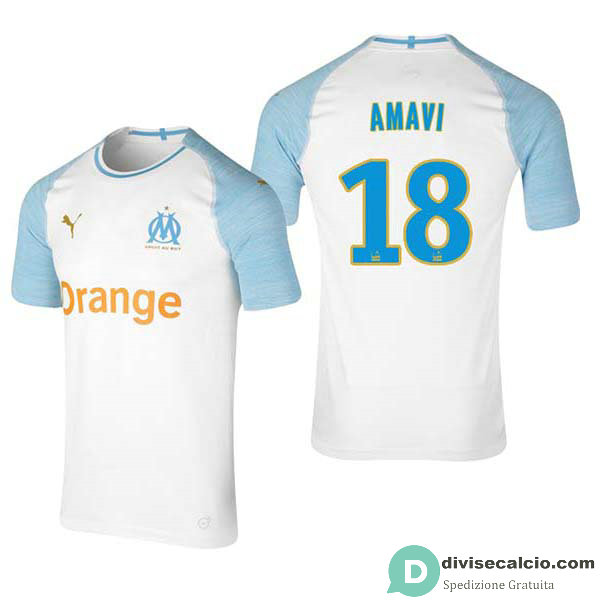 Maglia Olympique Marseille Gara Home 18#AMAVI 2018-2019