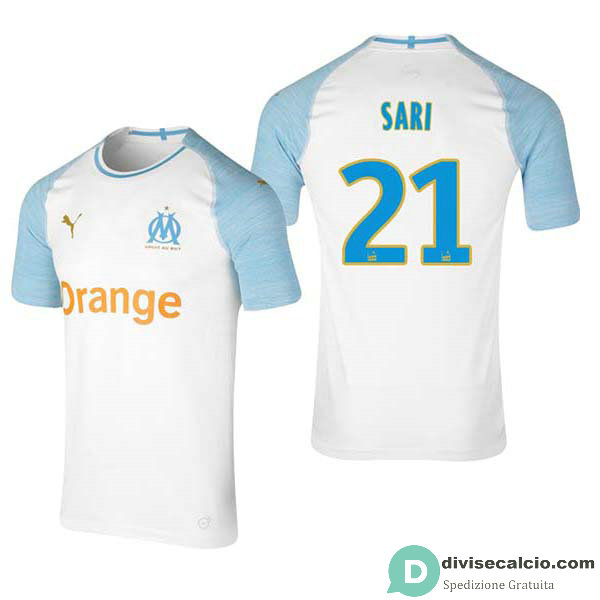 Maglia Olympique Marseille Gara Home 21#SARI 2018-2019