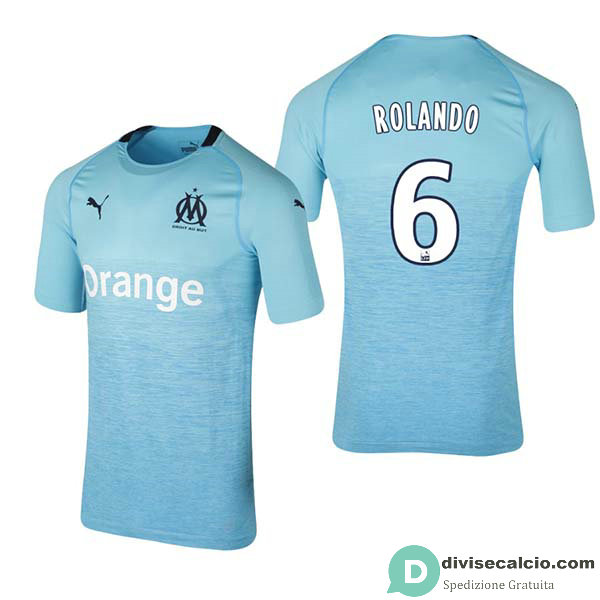 Maglia Olympique Marseille Gara Third 6#ROLANDO 2018-2019