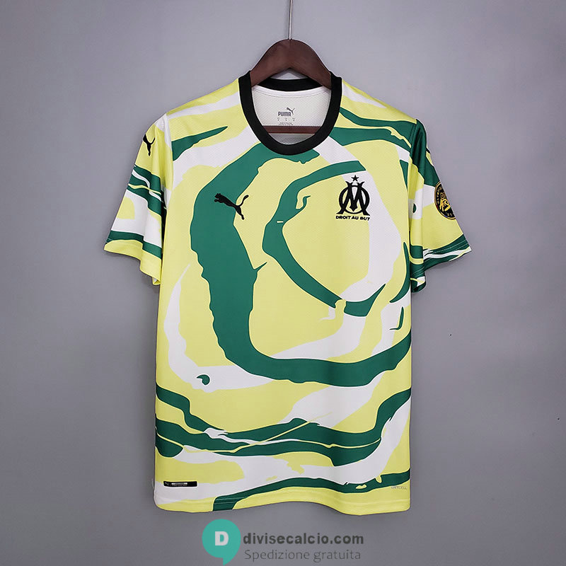 Maglia Olympique Marseille OM Africa Yellow 2021/2022