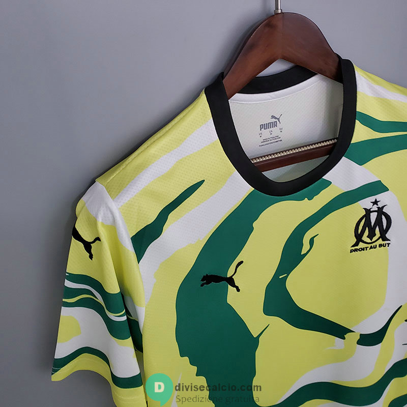 Maglia Olympique Marseille OM Africa Yellow 2021/2022