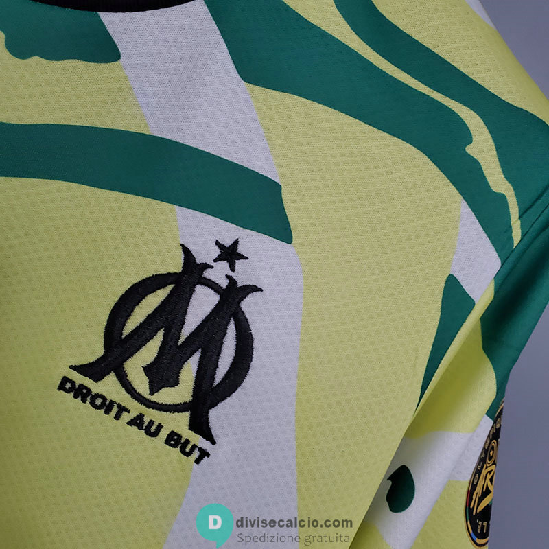 Maglia Olympique Marseille OM Africa Yellow 2021/2022