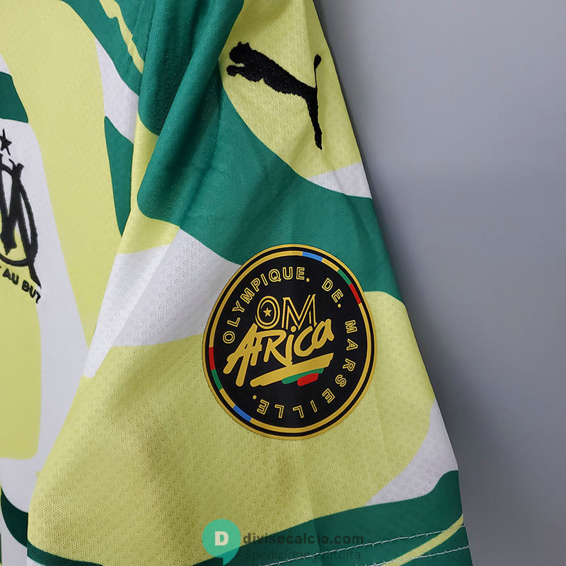 Maglia Olympique Marseille OM Africa Yellow 2021/2022