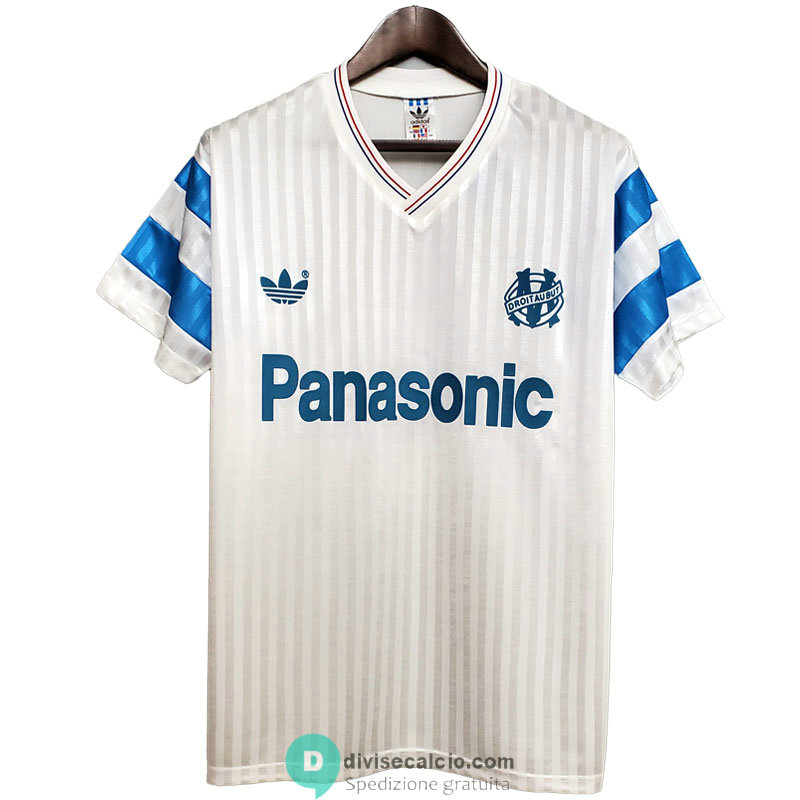 Maglia Olympique Marseille Retro Gara Home 1990 1991