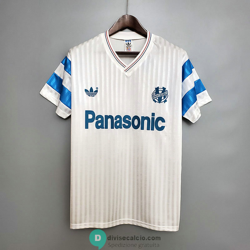 Maglia Olympique Marseille Retro Gara Home 1990 1991