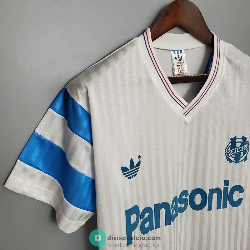 Maglia Olympique Marseille Retro Gara Home 1990 1991