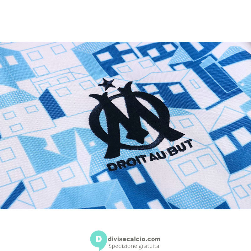 Maglia Olympique Marseille Training Blue 2020/2021