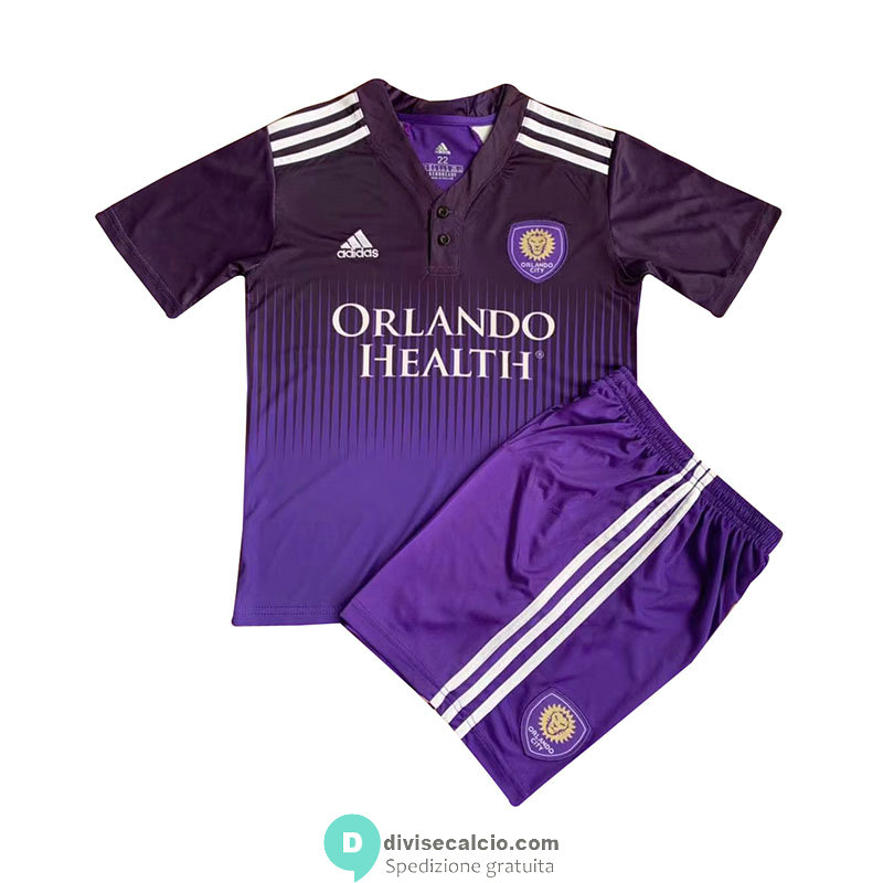 Maglia Orlando City SC Bambino Gara Home 2021/2022