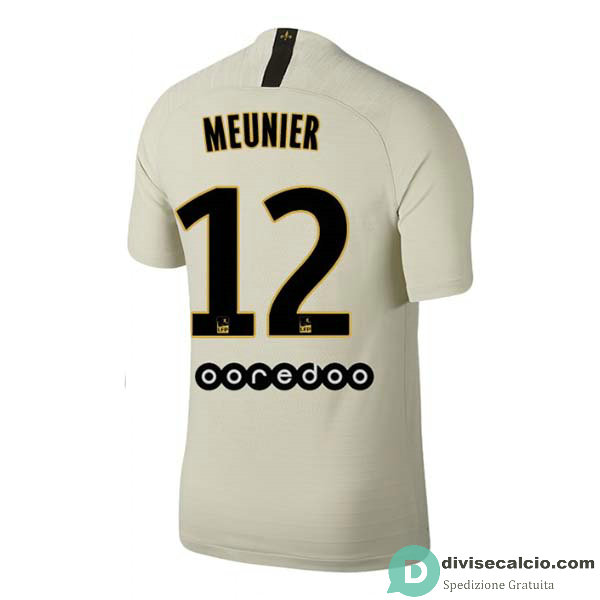 Maglia PSG Gara Away 12#MEUNIER 2018-2019