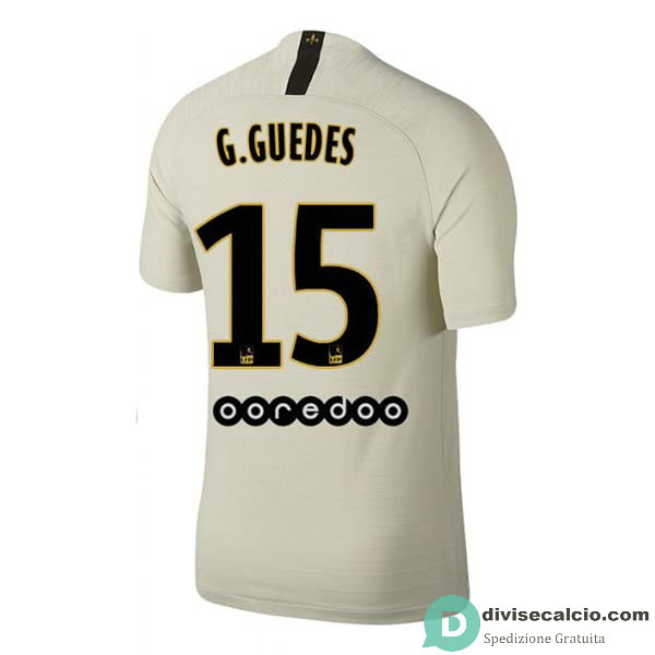 Maglia PSG Gara Away 15#G.GUEDES 2018-2019