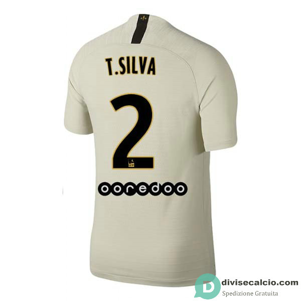 Maglia PSG Gara Away 2#T.SILVA 2018-2019