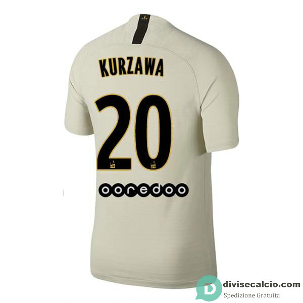 Maglia PSG Gara Away 20#KURZAWA 2018-2019