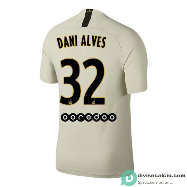 Maglia PSG Gara Away 32#DANI ALVES 2018-2019