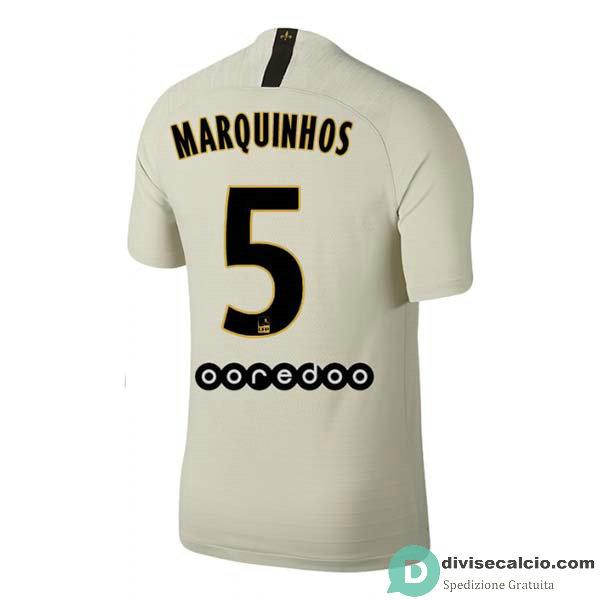 Maglia PSG Gara Away 5#MARQUINHOS 2018-2019