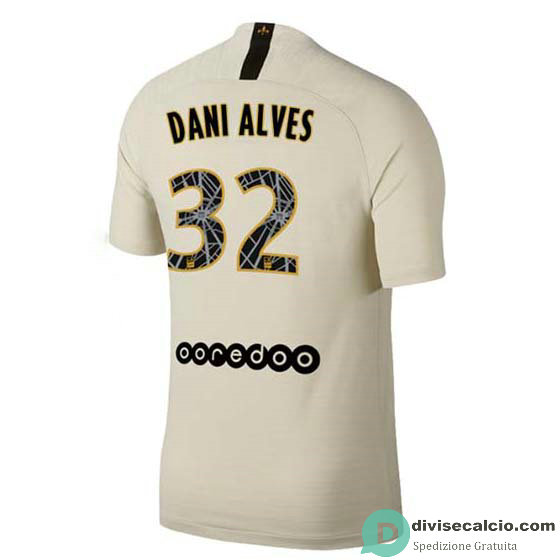 Maglia PSG Gara Away Special 32#DANI ALVES 2018-2019