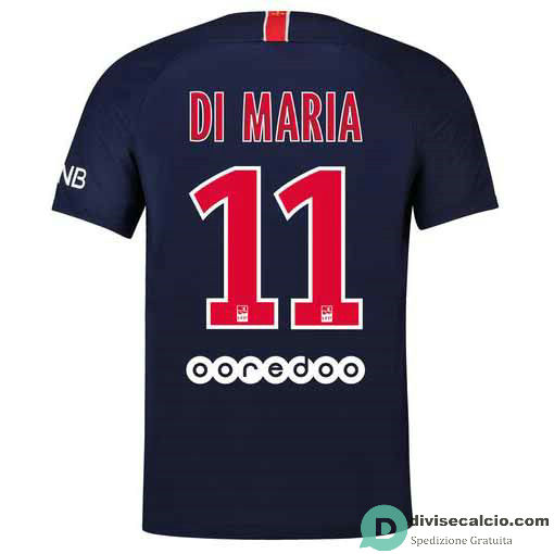 Maglia PSG Gara Home 11#DI MARIA 2018-2019