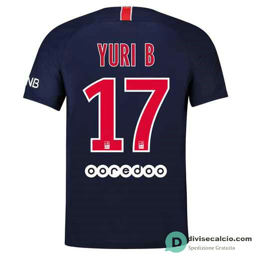 Maglia PSG Gara Home 17#YURI B2018-2019