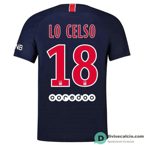 Maglia PSG Gara Home 18#LO CELSO 2018-2019