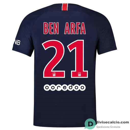 Maglia PSG Gara Home 21#BEN ARFA 2018-2019