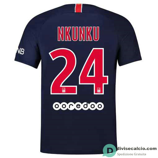 Maglia PSG Gara Home 24#NKUNKU 2018-2019