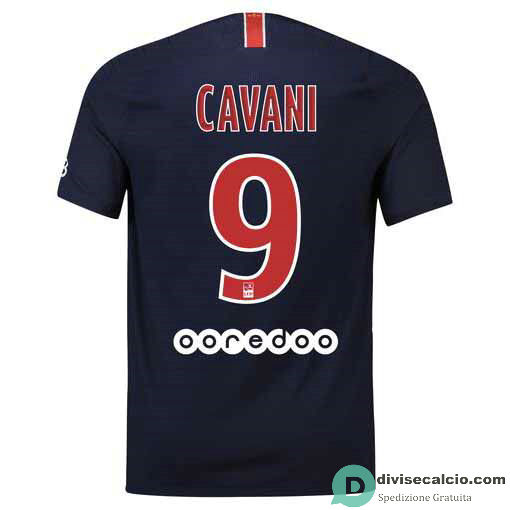 Maglia PSG Gara Home 9#CAVANI 2018-2019