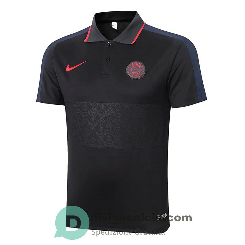 Maglia PSG Polo Black 2020/2021