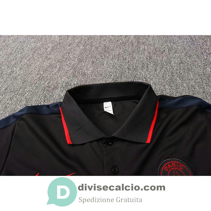 Maglia PSG Polo Black 2020/2021