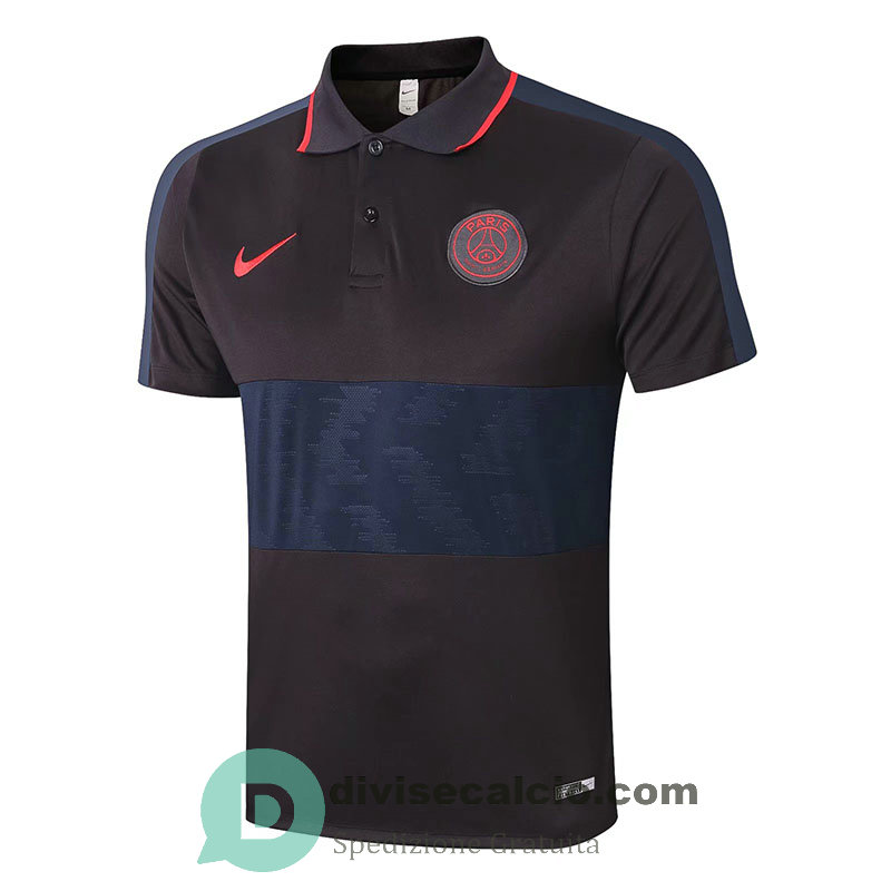 Maglia PSG Polo Grey 2020/2021