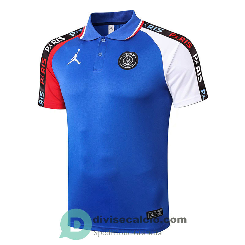 Maglia PSG Polo Red Blue White 2020/2021