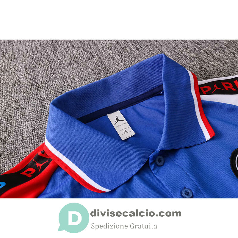 Maglia PSG Polo Red Blue White 2020/2021