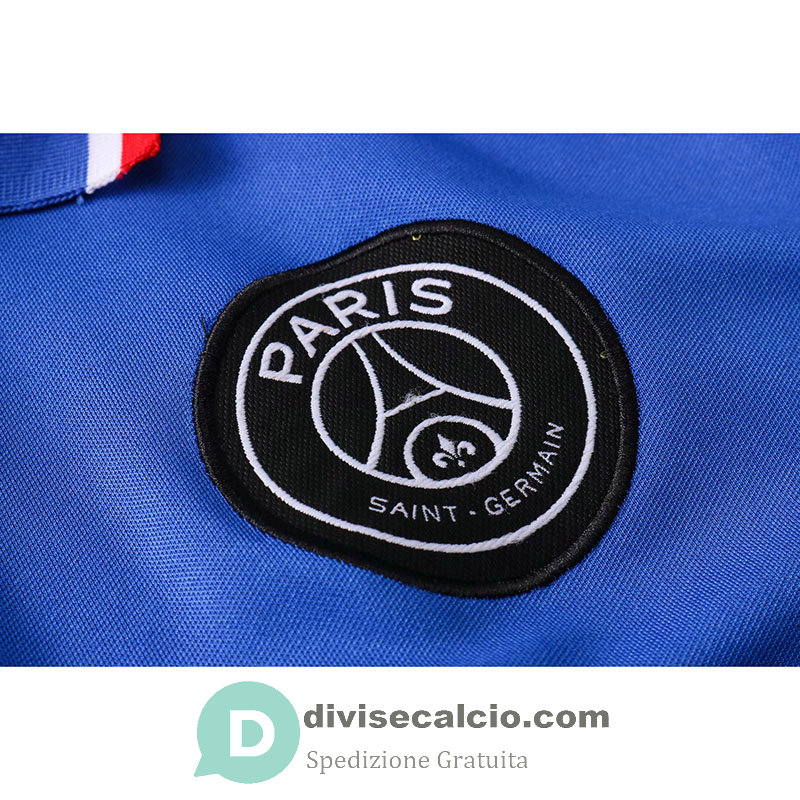 Maglia PSG Polo Red Blue White 2020/2021