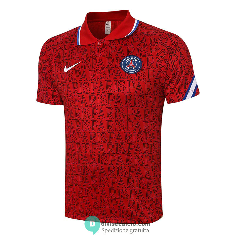 Maglia PSG Polo Red PARIS 2020/2021