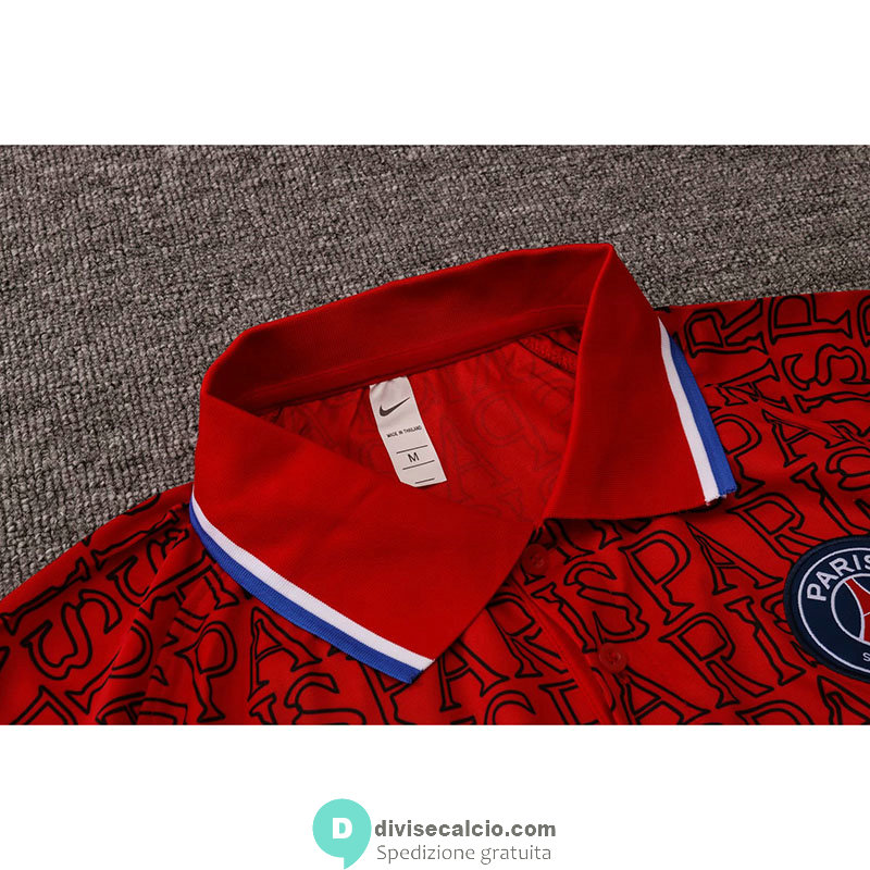 Maglia PSG Polo Red PARIS 2020/2021