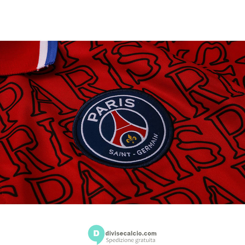 Maglia PSG Polo Red PARIS 2020/2021