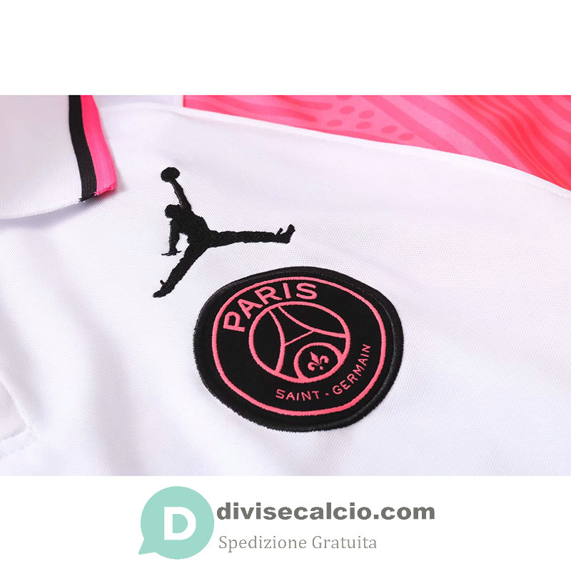 Maglia PSG Polo White Pink 2020/2021